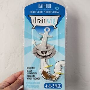 Bathtub Hair Catcher - White